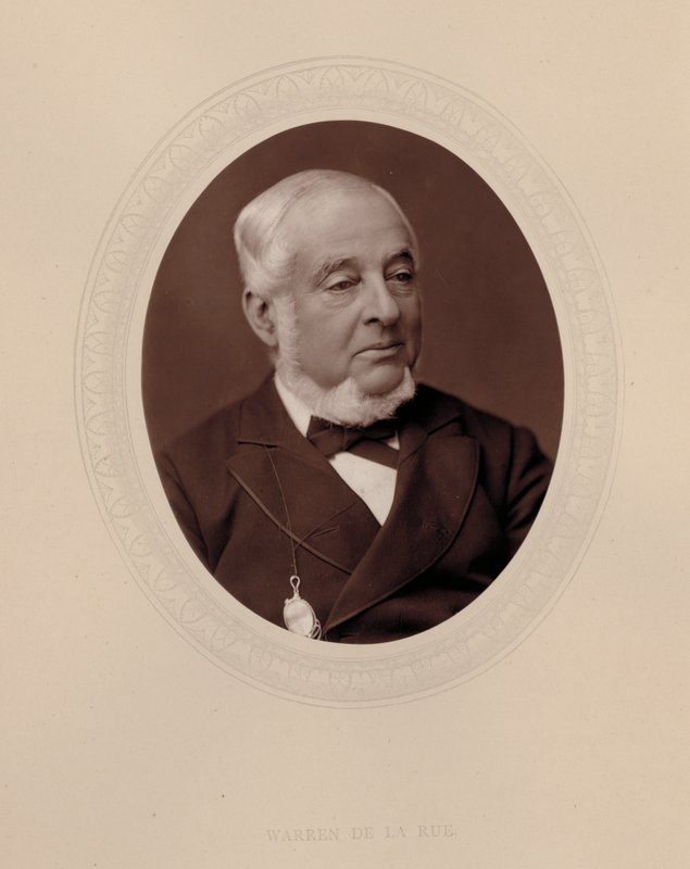 Warren De La Rue, firmanın kurucusu Thomas De La Rue
