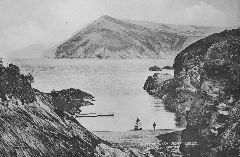 Watermouth Boat Creek (s/b fotoğraf) by English Photographer