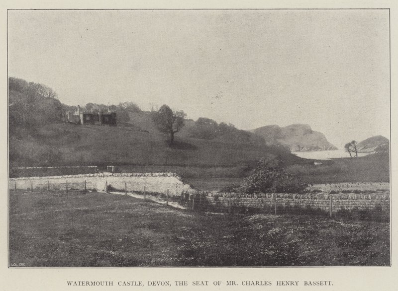 Watermouth Kalesi, Devon, Bay Charles Henry Bassett