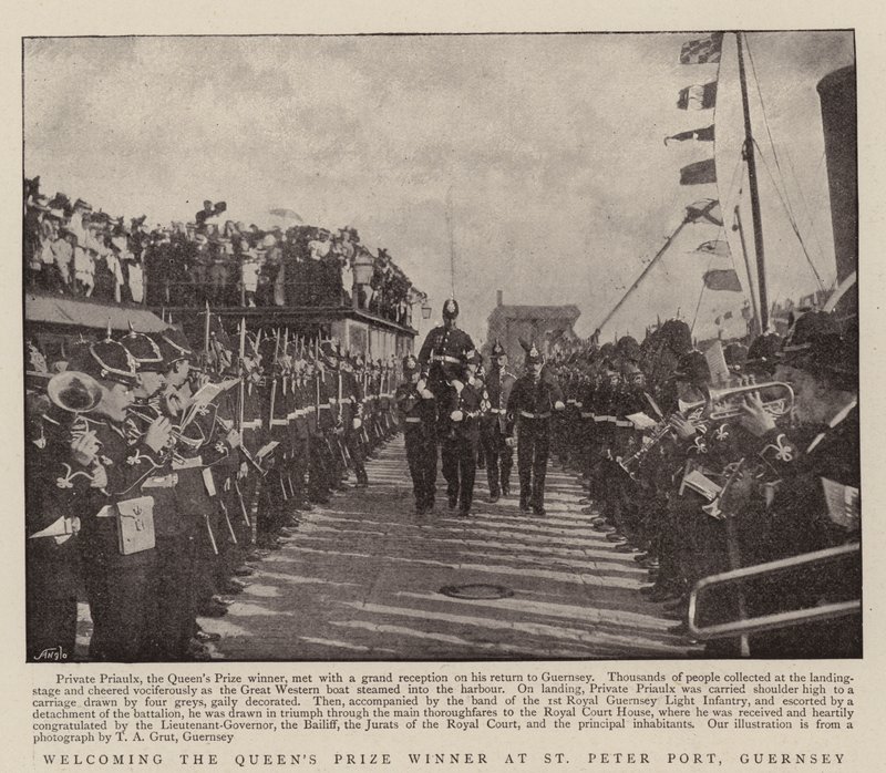 Queens Ödülü Sahibini St Peter Port, Guernsey