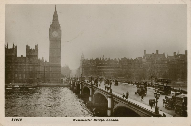 Westminster Köprüsü, Londra by English Photographer