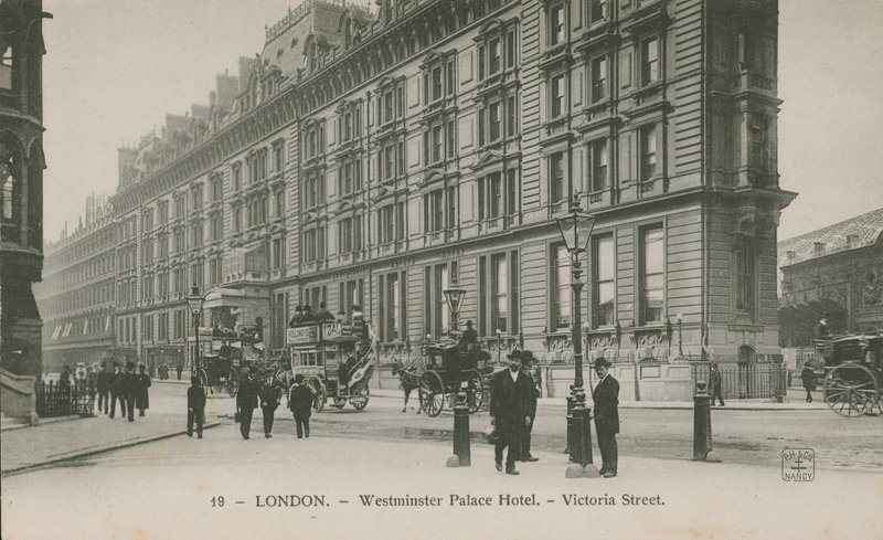 Westminster Palace Otel, Victoria Caddesi, Londra by English Photographer
