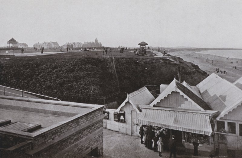 Whitley Bay, Bağlantılar (s/b fotoğraf) by English Photographer