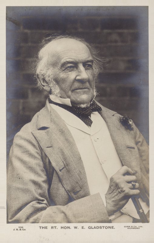 William Ewart Gladstone by English Photographer