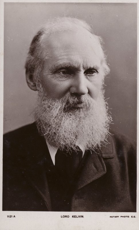 William Thomson, 1 Baron Kelvin (1824-1907), İngiliz fizikçi ve mühendis by English Photographer