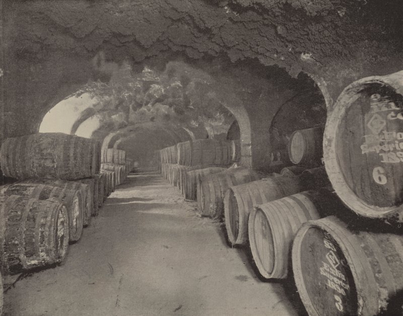 Şarap Mahzenleri (b/w fotoğraf) by English Photographer