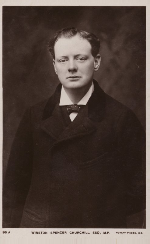 Winston Churchill by English Photographer