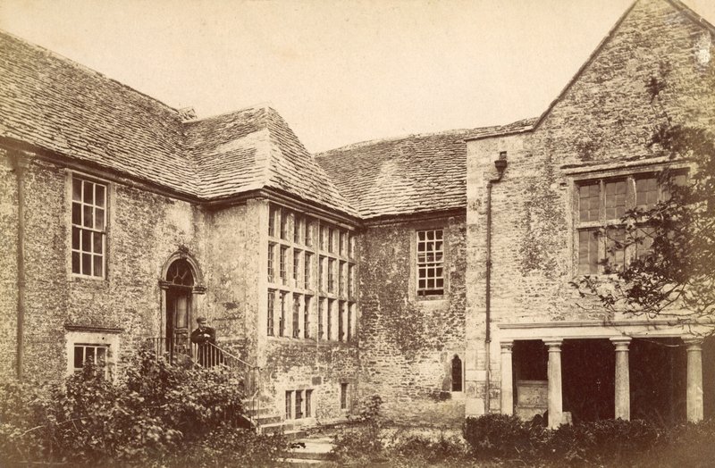 Wraxall Malikanesi, Trowbridge, Wilts yakınlarında (s/b fotoğraf) by English Photographer