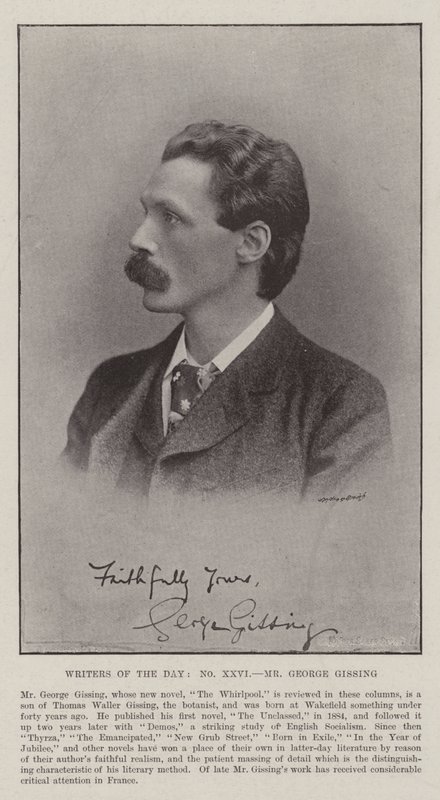 Günün Yazarları, Bay George Gissing by English Photographer