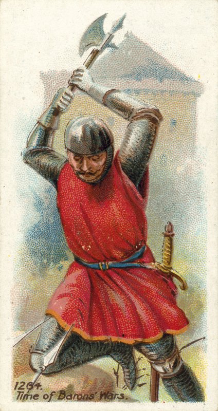 1264, Baron Savaşları Zamanı by English School