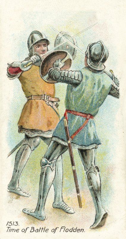 1513, Flodden Savaşı Zamanı by English School