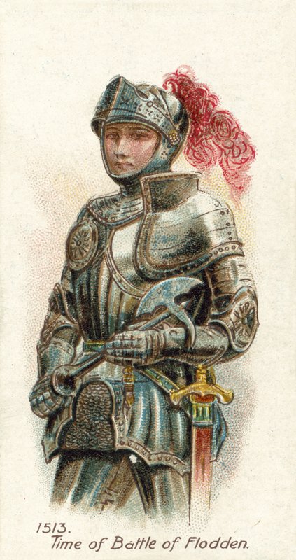 1513, Flodden Savaşı Zamanı by English School