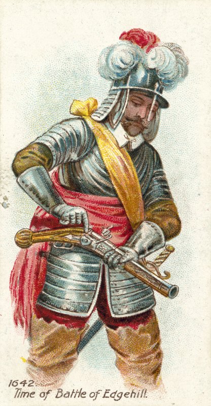 1642, Edgehill Savaşı Zamanı by English School