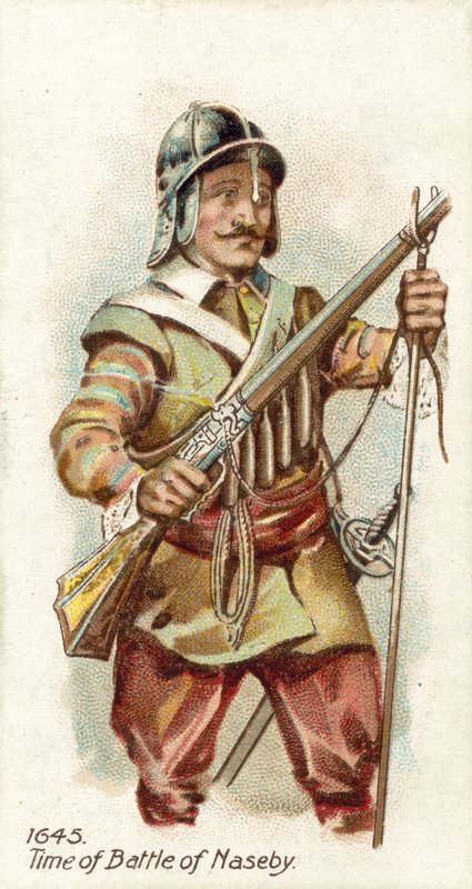 1645, Naseby Savaşı Zamanı by English School