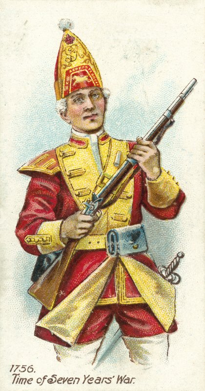 1756, Yedi Yıl Savaşları Zamanı by English School