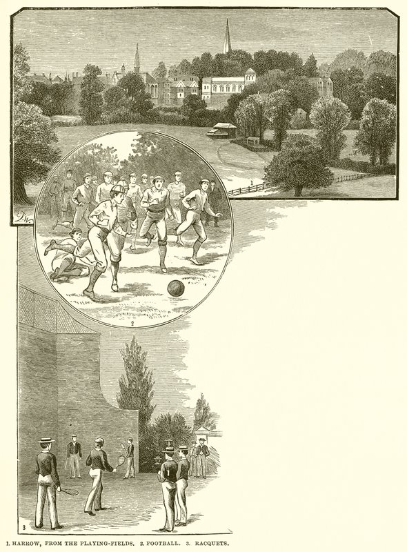 1. Oyun Alanlarından Tırmık. 2. Futbol. 3. Raketler by English School