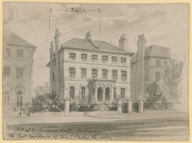 420 Camden Road, Holloway, oyuncu Samuel Phelps