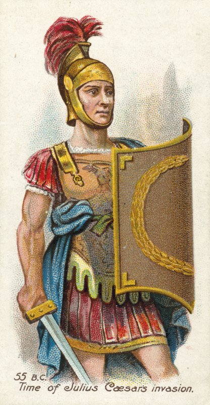 MÖ 55, Julius Caesars İstilası Zamanı by English School