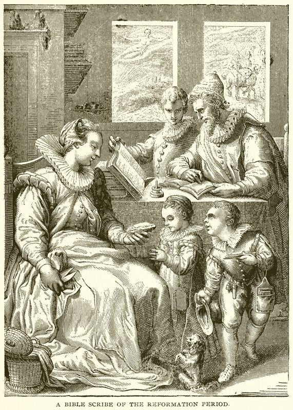 Reform Döneminin İncil Katibi by English School