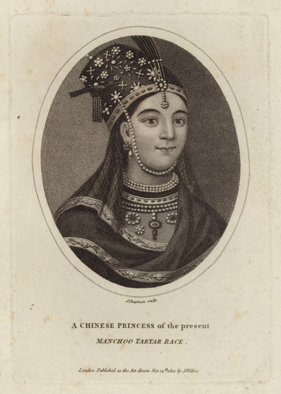Günümüzün Çinli Prensesi Mançu Tartar Yarışı by English School