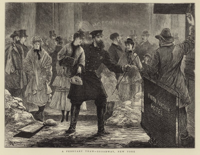Bir Şubat Çözülmesi - Broadway, New York by English School