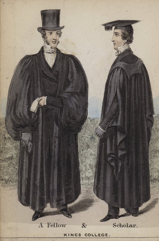 Bir Üye ve Akademik, Kings College by English School