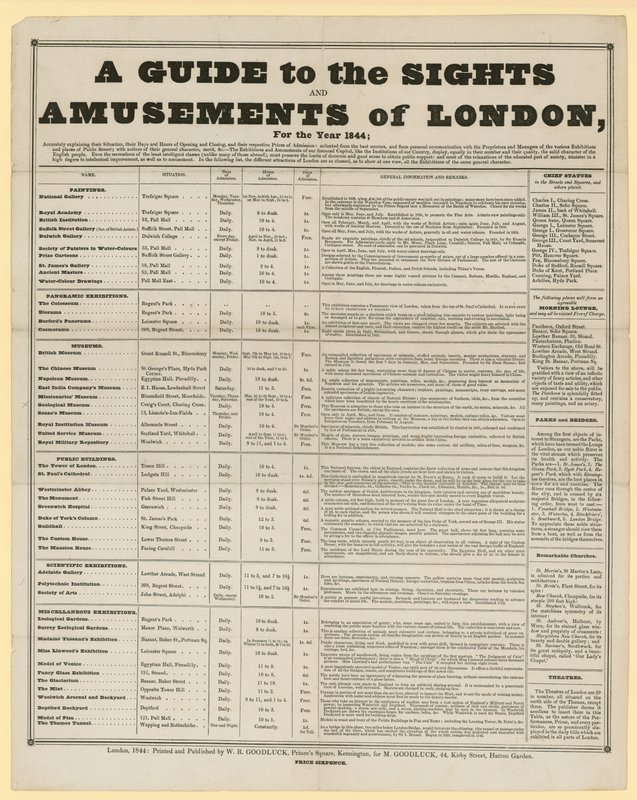 1844 yılı için Londra