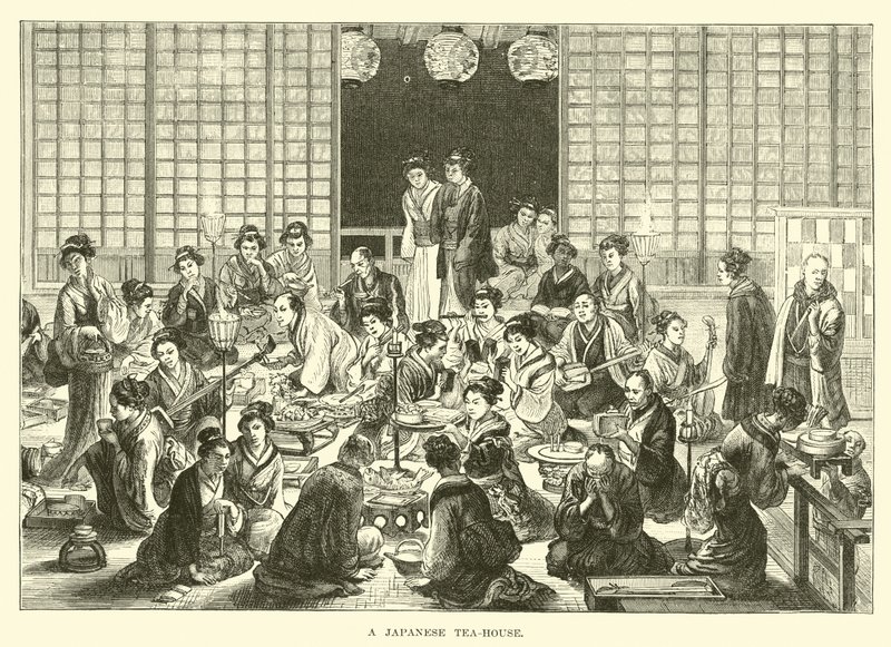 Bir Japon Çay Evi by English School