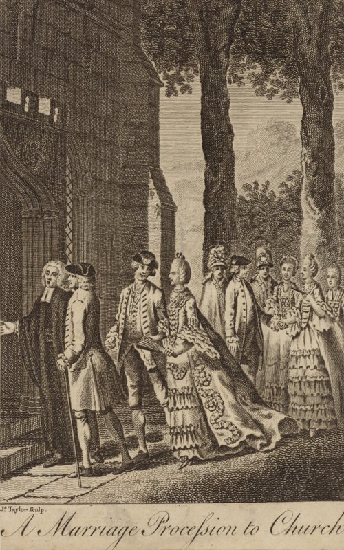 Kiliseye Evlilik Alayı by English School