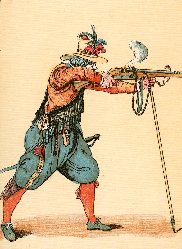 A Musketeer by English School
