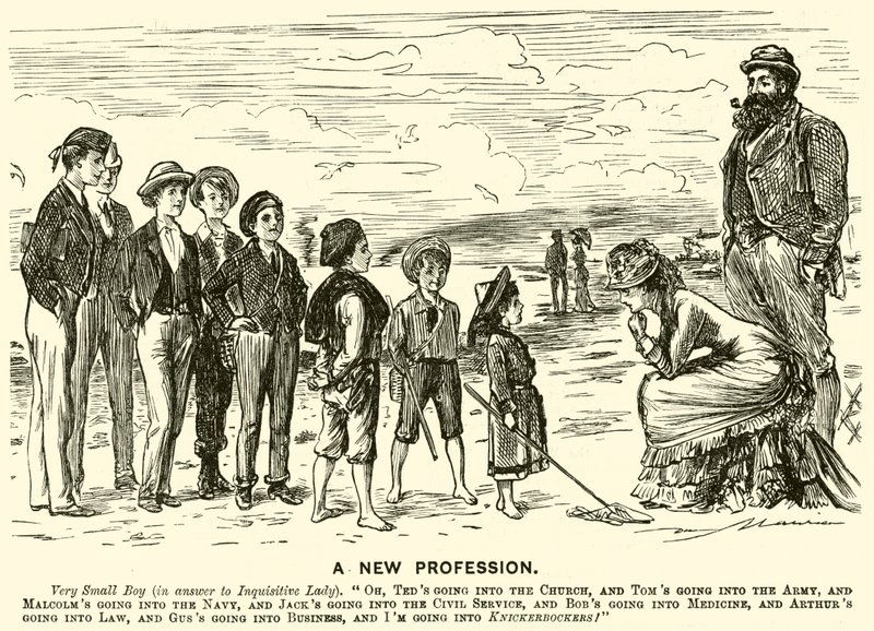 Yeni Bir Meslek (gravür) by English School