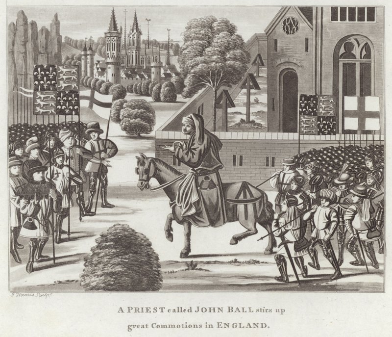 John Ball adlı bir Rahip İngiltere