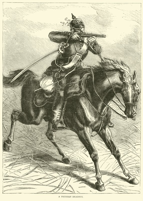 Bir Prusya Ejderhası, Eylül 1870 by English School