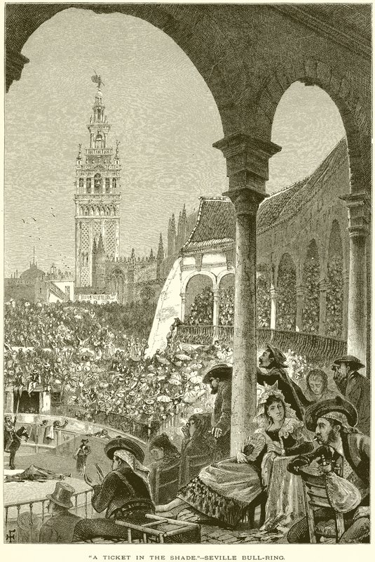 Gölgede Bir Bilet.--Seville Bull-Ring by English School