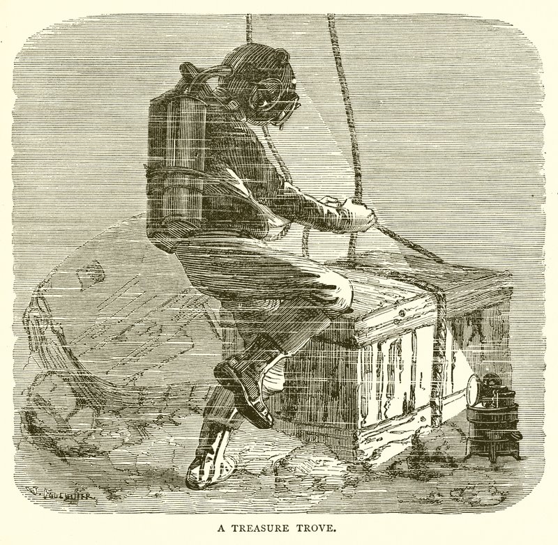Bir Hazine Sandığı by English School