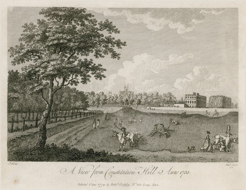 Anayasa Tepesinden Bir Görünüm, 1735 by English School