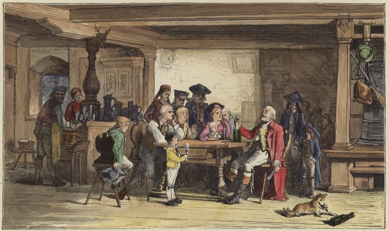 bir şişe şampanya by English School