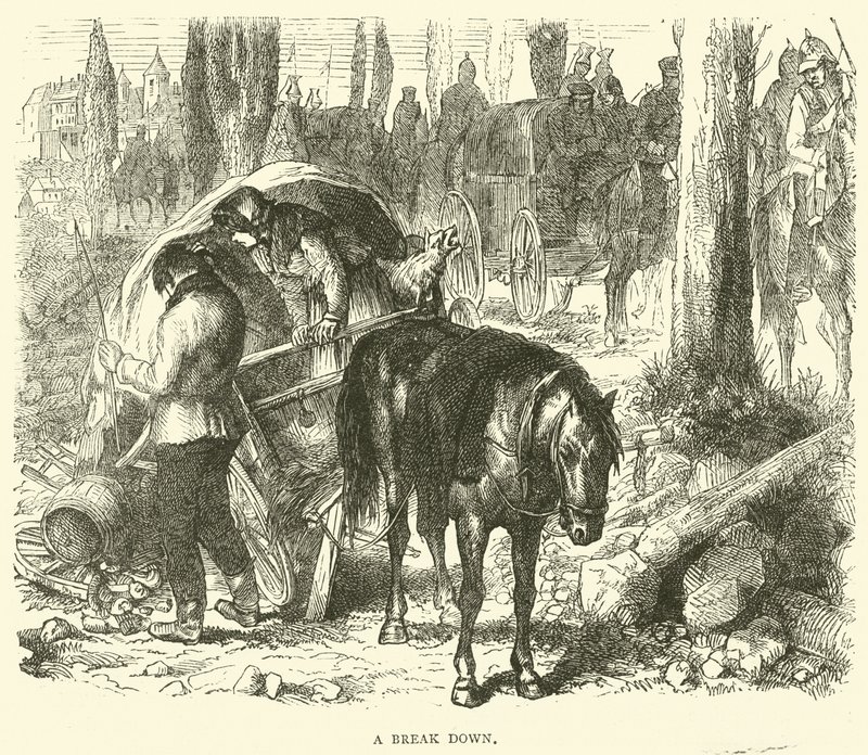 Bir arıza, 1870 Kasım by English School