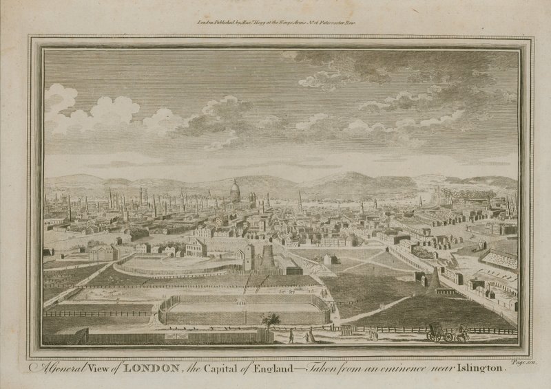 Londra'dan genel bir görünüm by English School