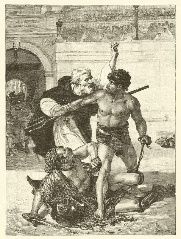 Bir keşiş, Telemachus, Kolezyum