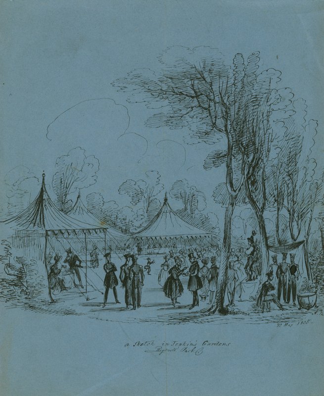 Jenkins Gardens, Regents Park, Londra