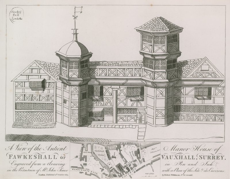 Fawkeshall veya Vauxhall Antik Malikanesi
