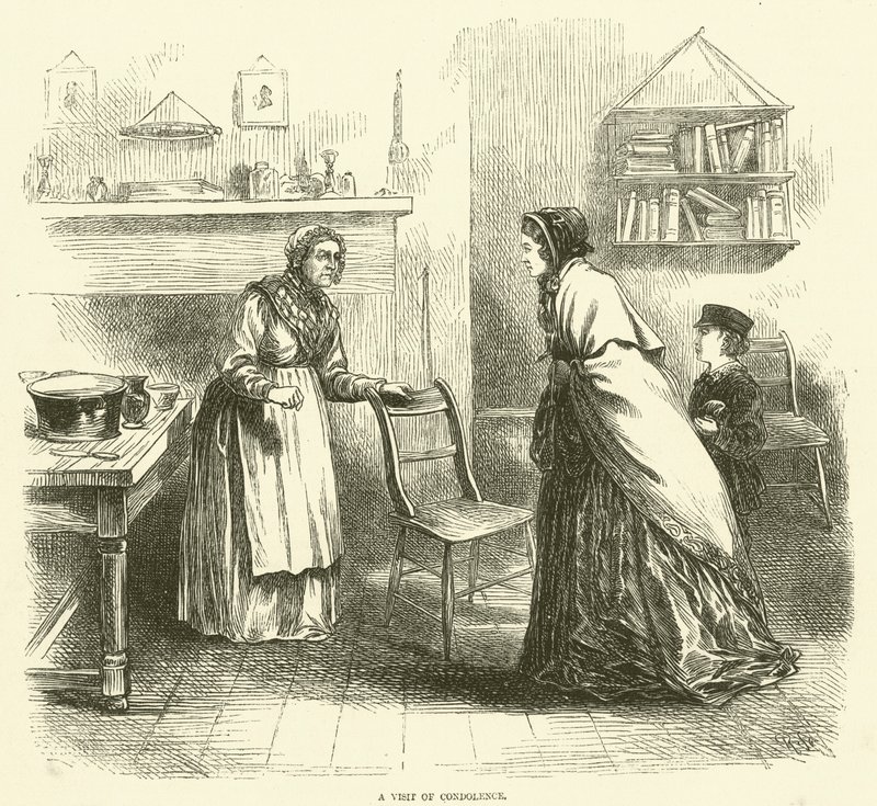 Taziye ziyareti (gravür) by English School