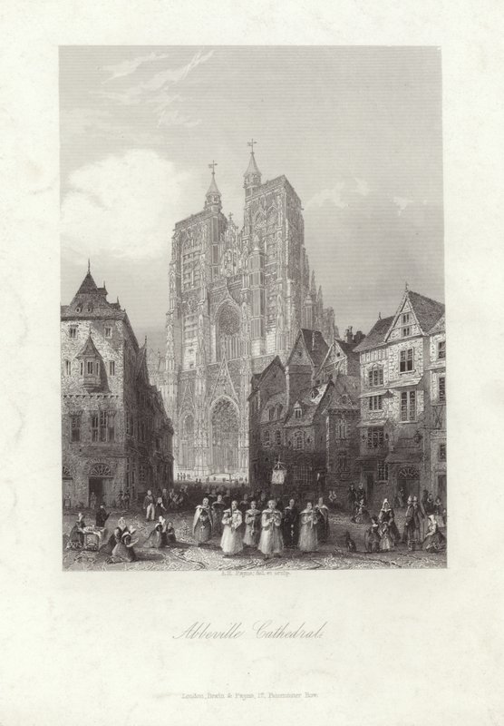 Abbeville Katedrali by English School