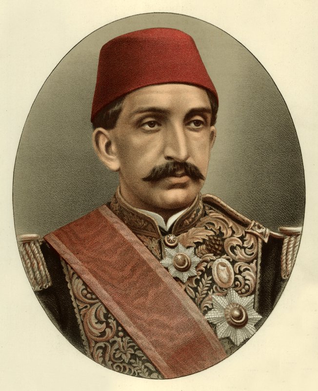 Türkiye Sultanı II. Abdülhamid by English School