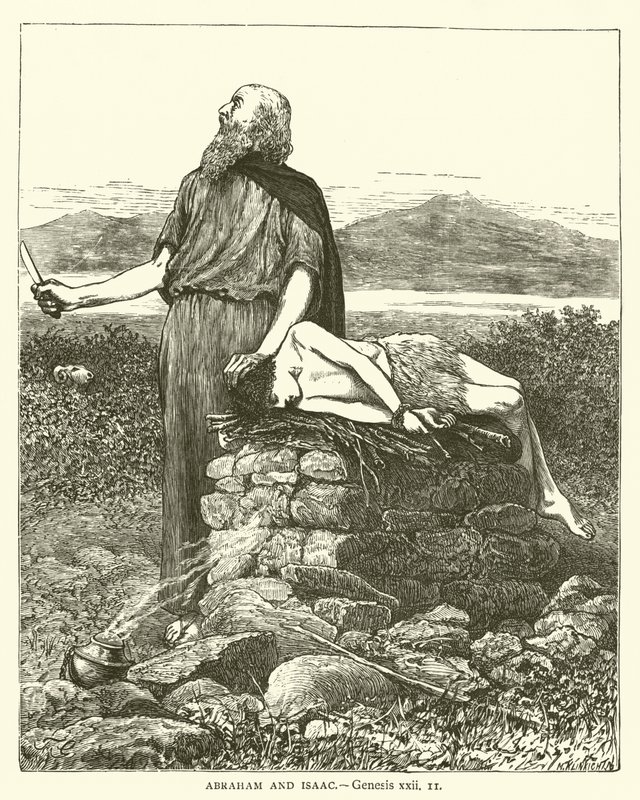 İbrahim ve İshak, Yaratılış, xxii by English School