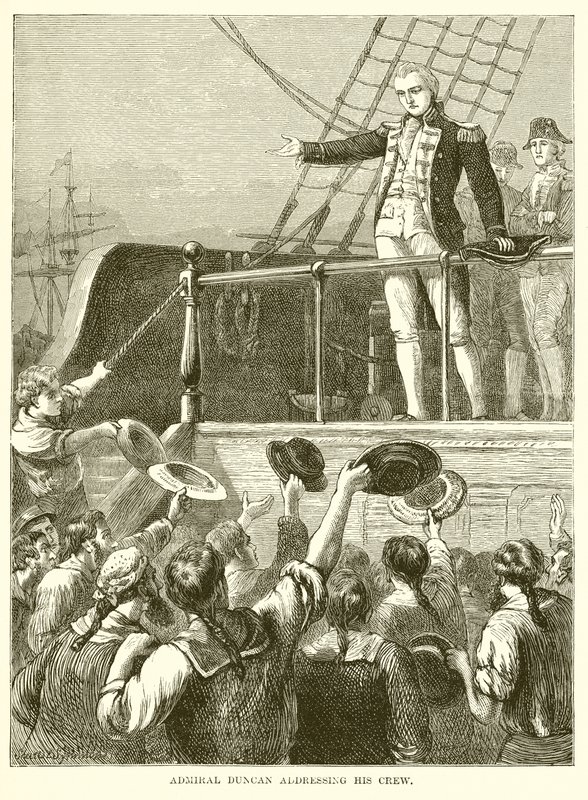 Amiral Duncan Mürettebatına Sesleniyor by English School