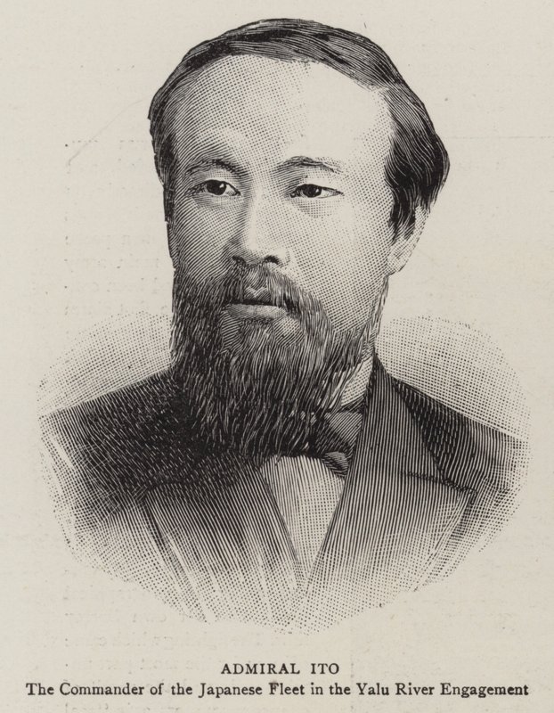 Amiral Ito (gravür) by English School