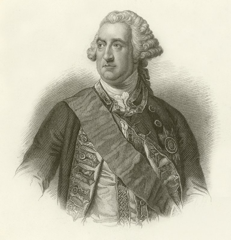 Amiral Lord Hawke by English School