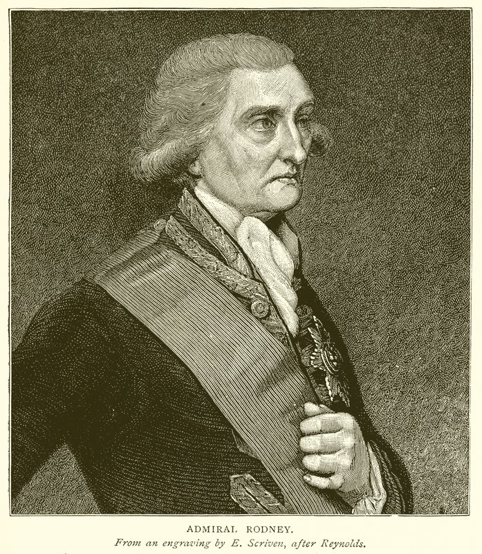 Amiral Rodney by English School